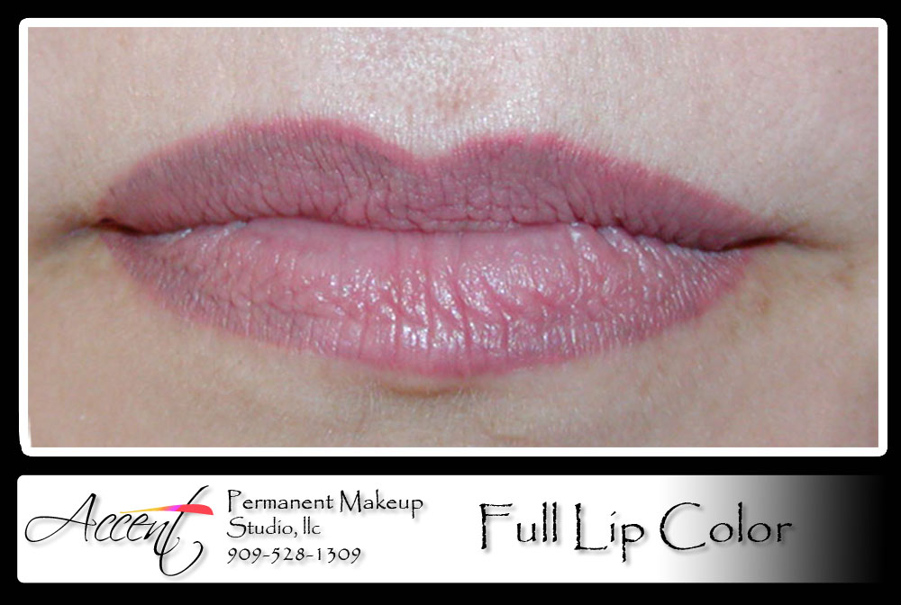 Permanent Makeup Before After. Permanent makeup lips efore