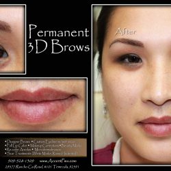 Healed Lips and Brows