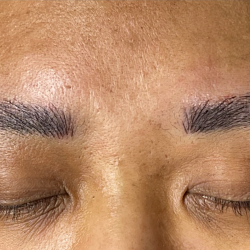 Microbladed Male brows