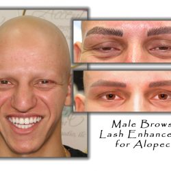 Male Brows and Lash Enhancement
